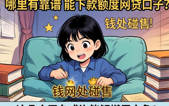 急需用钱却四处碰壁？哪里有靠谱的能下款额度网贷口子？这几个平台或许能解燃眉之急！