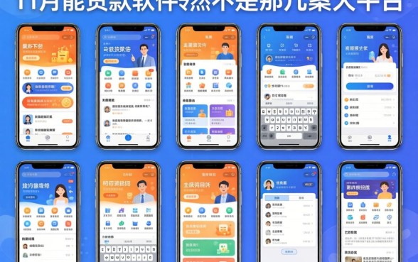 我实测了十几款网贷，发现11月能贷款的软件里最好下款的竟然不是那几家大平台