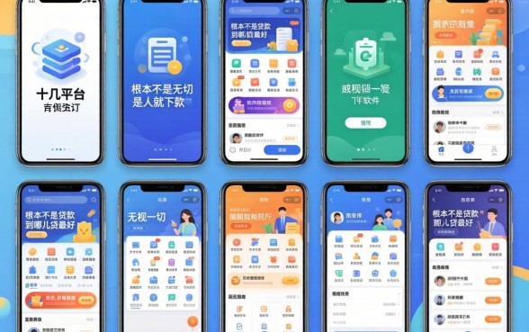 我试了十几个平台才发现，那些号称无视一切是人就下款的软件，根本不是贷款到哪里贷最好最安全的最优解