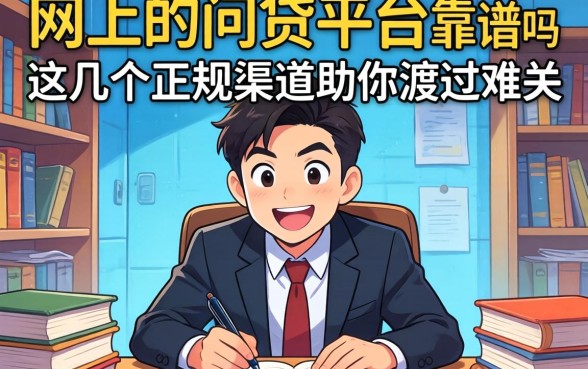 急需用钱却四处碰壁?网上的网贷平台靠谱吗?这几个正规渠道助你渡过难关