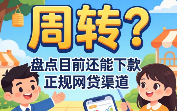 急需周转？盘点目前还能下款的正规网贷渠道