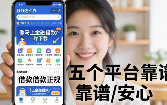 急需用钱怎么办？像马上金融借款app下载一样正规的借款软件有哪些？这五个平台靠谱又安心
