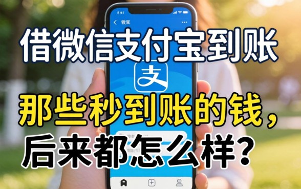 私借微信支付宝到账：那些秒到账的钱，后来都怎么样了