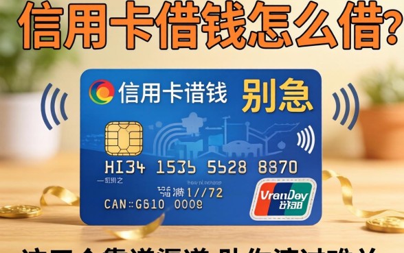 没有信用卡借钱怎么借？别急，这五个靠谱渠道助你渡过难关