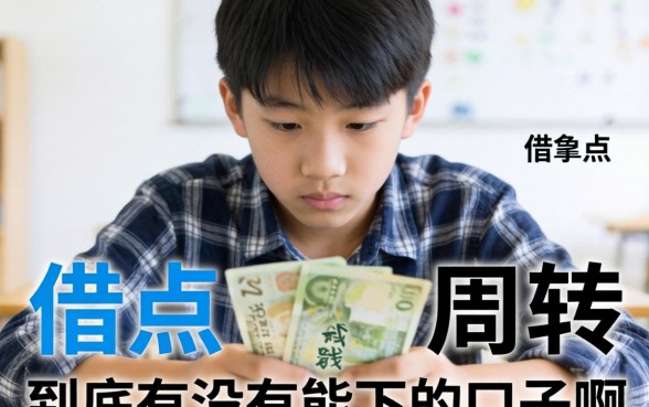急急急！本人刚满16岁想借点钱周转，到底有没有能下的口子啊？