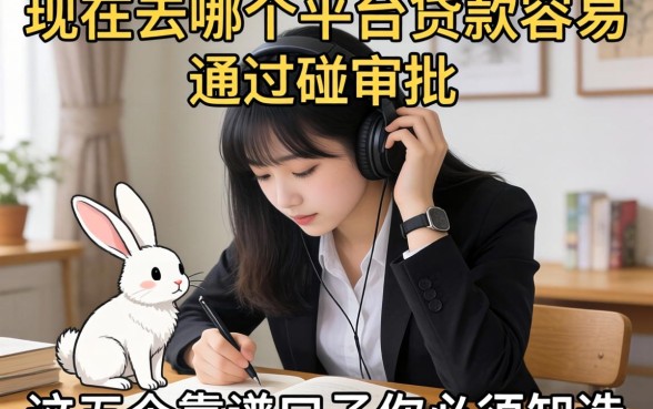 急需用钱四处碰壁？现在去哪个平台贷款容易通过审批，这五个靠谱口子你必须知道