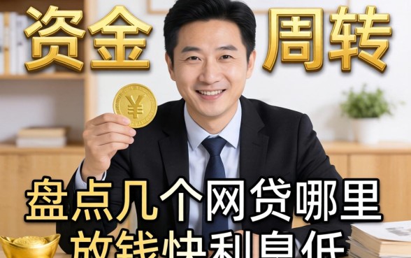 急需资金周转？盘点几个网贷哪里放钱快利息低的平台