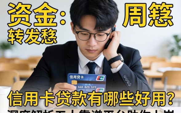 还在为资金周转发愁？信用卡贷款有哪些好用？深度解析五大靠谱平台助你上岸