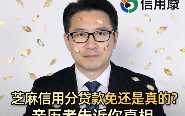 芝麻信用分贷款免还是真的吗？亲历者告诉你真相
