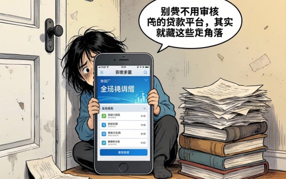 我翻烂了全网，发现那些不用审核的贷款平台其实就藏在这些角落