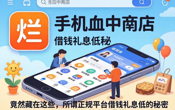我翻烂了手机应用商店，发现那些所谓正规平台借钱利息低的秘密，竟然藏在这些1000至5000的小额贷款app里