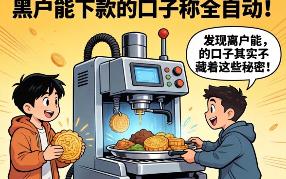 我试了那些号称全自动的机器有哪些，发现黑户能下款的口子其实藏着这些秘密