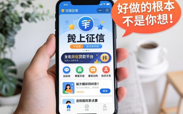 我试了那些不上征信的贷款平台，发现好做的app根本不是你想的那样