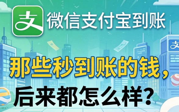 私借微信支付宝到账：那些秒到账的钱，后来都怎么样了