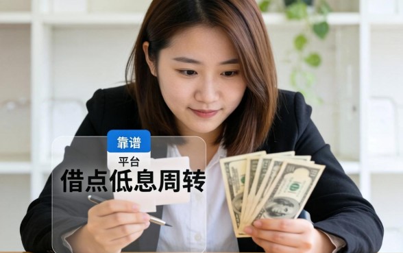 手头紧想借点低息的钱周转，有哪些靠谱的平台推荐吗？