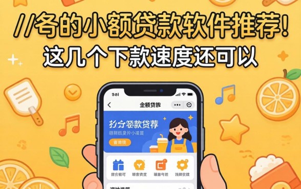 好用的小额贷款软件推荐：这几个下款速度还可以