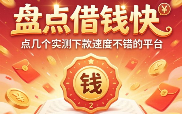 怎么样可以借钱快？盘点几个实测下款速度不错的平台