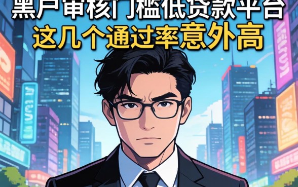 揭秘黑户审核门槛低的贷款平台,这几个通过率意外高