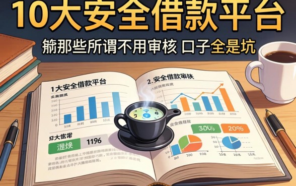 我翻遍了10大安全借款平台，发现那些所谓不用审核的口子全是坑