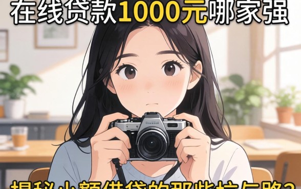 急需用钱怎么办？在线贷款1000元哪家强？揭秘小额借贷的那些坑与路