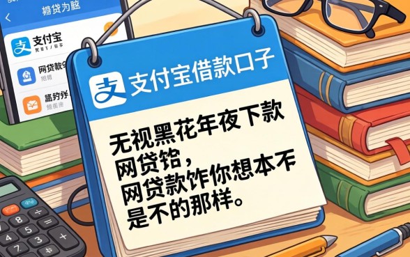 我翻遍了支付宝借款口子，发现那些无视黑花半夜下款的网贷软件根本不是你想的那样
