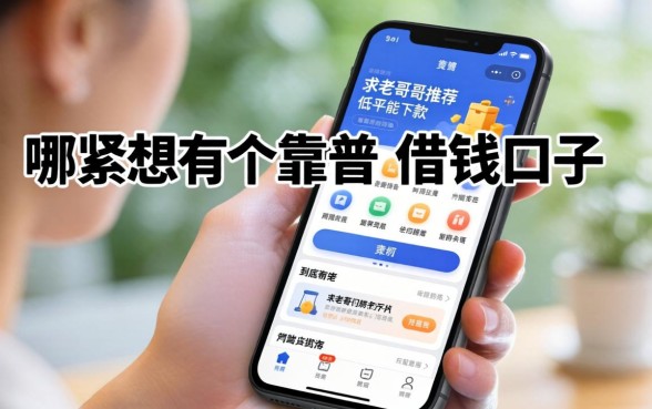手头紧想找个靠谱的借钱口子，手机上到底有哪些平台能下款？求老哥们推荐几个门槛低的！