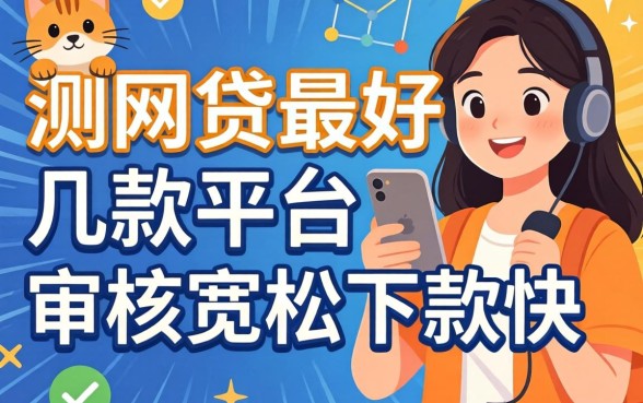 实测网贷最好通过的几款平台，审核宽松下款快