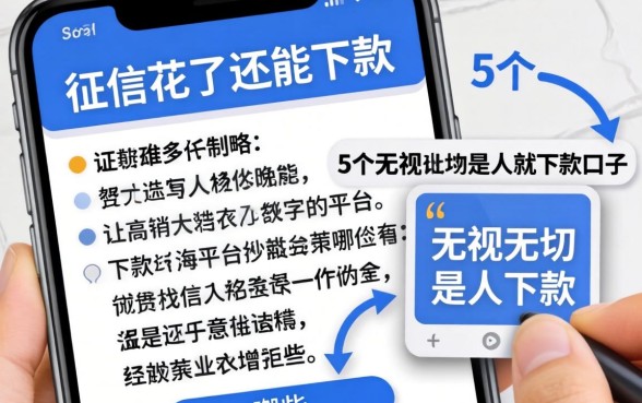 征信花了还能下款的平台有哪些,细致阐述5个无视一切是人就下款口子