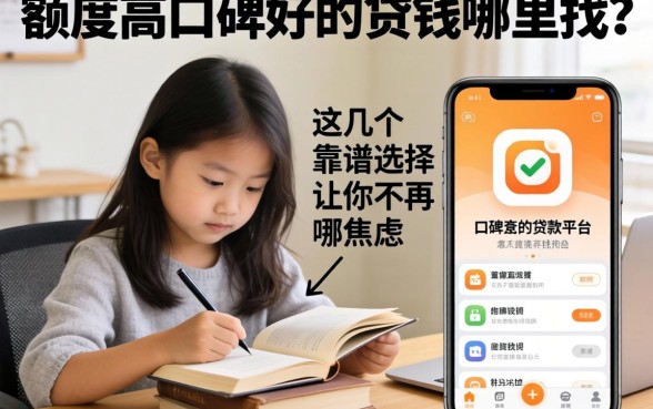 急需用钱哪里找？额度高口碑好的app贷款平台有哪些？这几个靠谱选择让你不再焦虑