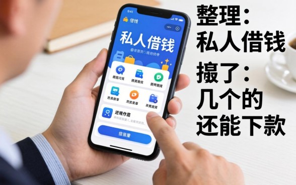 有没有人私人借钱的软件?整理了几个还能下款的