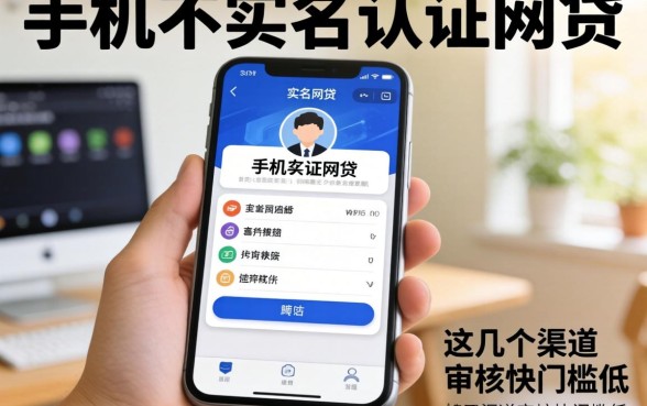 揭秘手机不实名认证的网贷，这几个渠道审核快门槛低