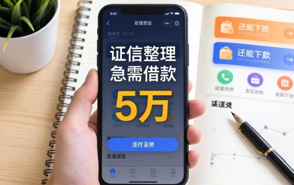 征信黑急需借款5万APP,整理了几个还能下款的渠道