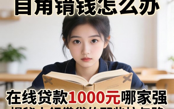 急需用钱怎么办？在线贷款1000元哪家强？揭秘小额借贷的那些坑与路