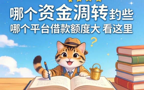 急需资金周转？哪个平台借款额度大些看这里