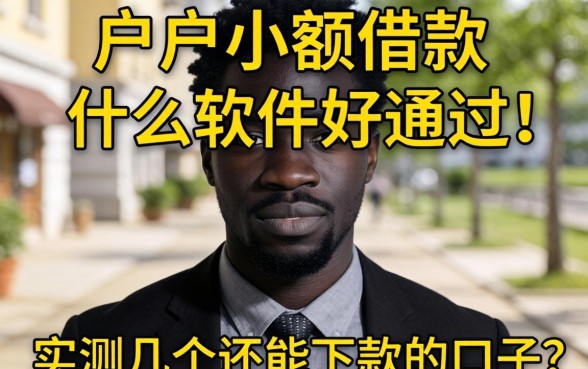 黑户小额借款什么软件好通过？实测几个还能下款的口子