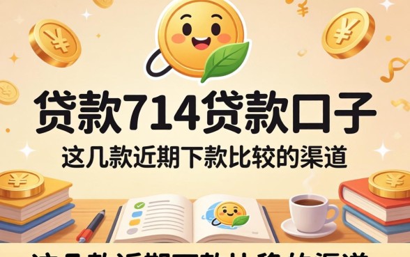 揭秘贷款714贷款口子：这几款近期下款比较稳的渠道