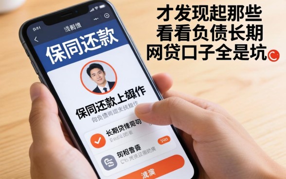 我试过保单还款手机上怎么操作，才发现那些不看负债的长期网贷口子全是坑