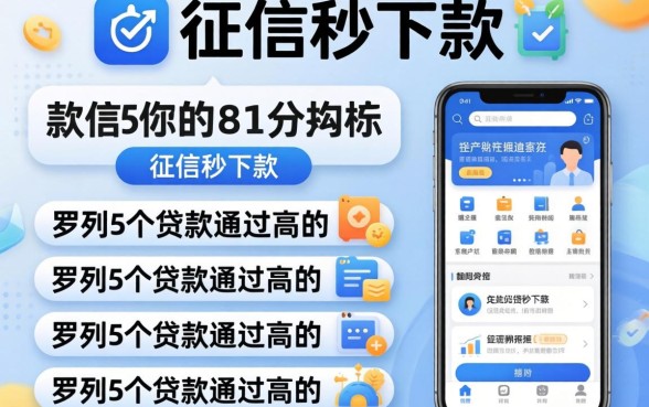 无视征信秒下款，罗列5个贷款通过高的app