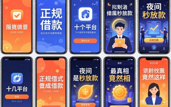 我试了十几个平台，发现正规借款和夜间秒放款的真相竟然是这样