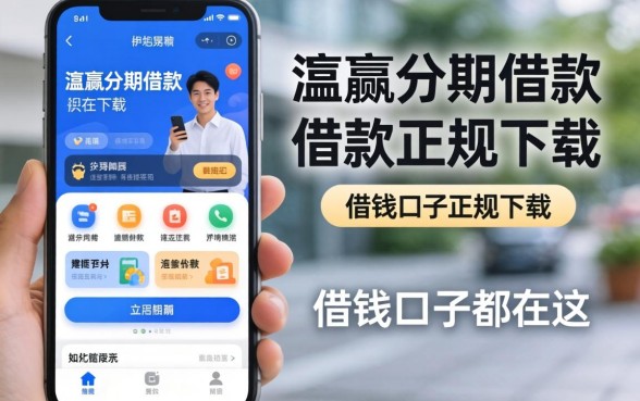 类似金瀛分期借款app下载一样正规的借钱口子都在这
