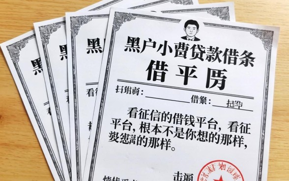 我试了几个黑户小额贷款借条，发现不看征信的借钱平台根本不是你想的那样