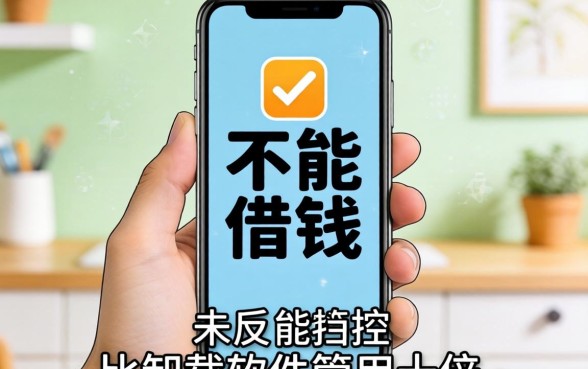 怎样使手机不能借钱？这招比卸载软件管用十倍