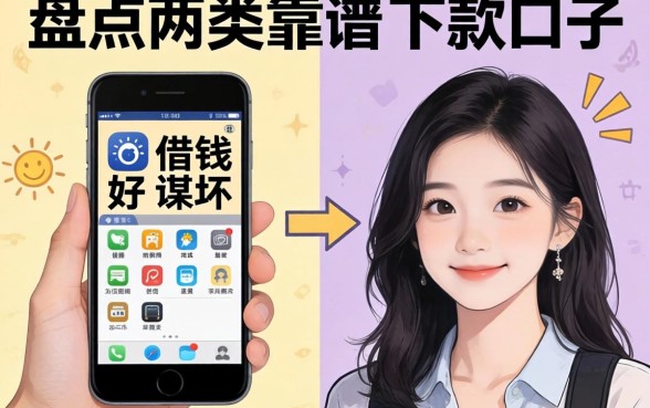 手机借钱好与坏？盘点两类靠谱的下款口子