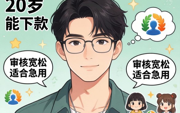 盘点几个20岁能下款的软件，审核宽松适合急用