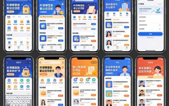 我试了十几个平台，发现所谓哪里能不看征信贷款的平台，其实就藏在这些细节里
