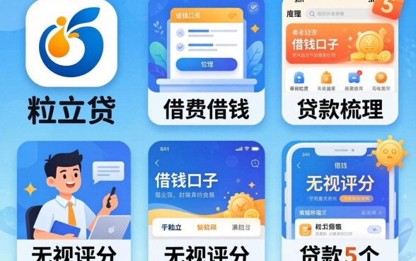 类似微粒贷app一样的借钱口子，梳理5个无视评分的贷款app