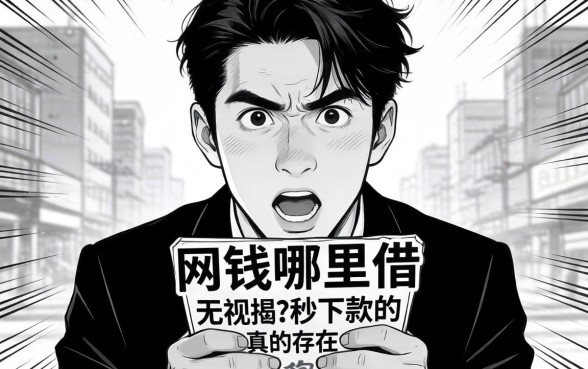 急需用钱哪里借?无视黑白真的存在吗?揭秘秒下款的网贷软件真相与风险