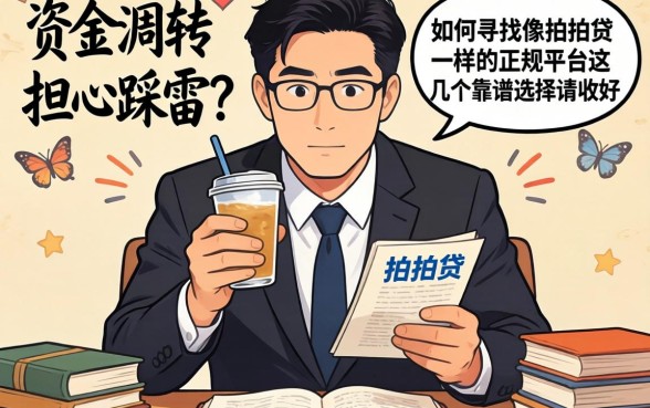 急需资金周转却担心踩雷？如何寻找像拍拍贷一样的正规平台？这几个靠谱选择请收好