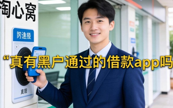 银行内部人掏心窝：真有黑户通过的借款app吗？