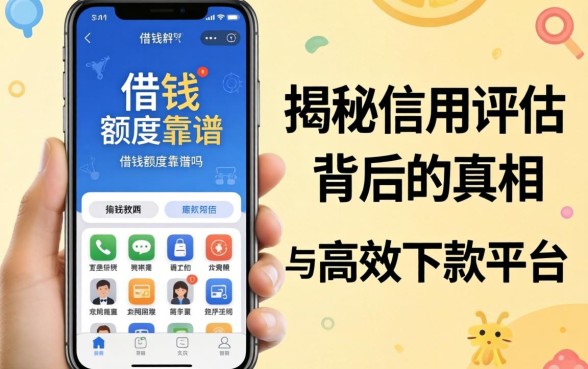 手机号看借钱额度靠谱吗？揭秘信用评估背后的真相与高效下款平台